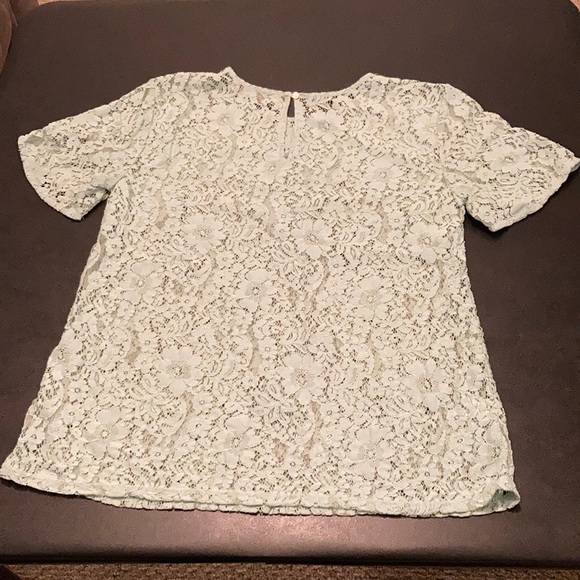 Like New Loft Lace Top - Picture 2 of 3